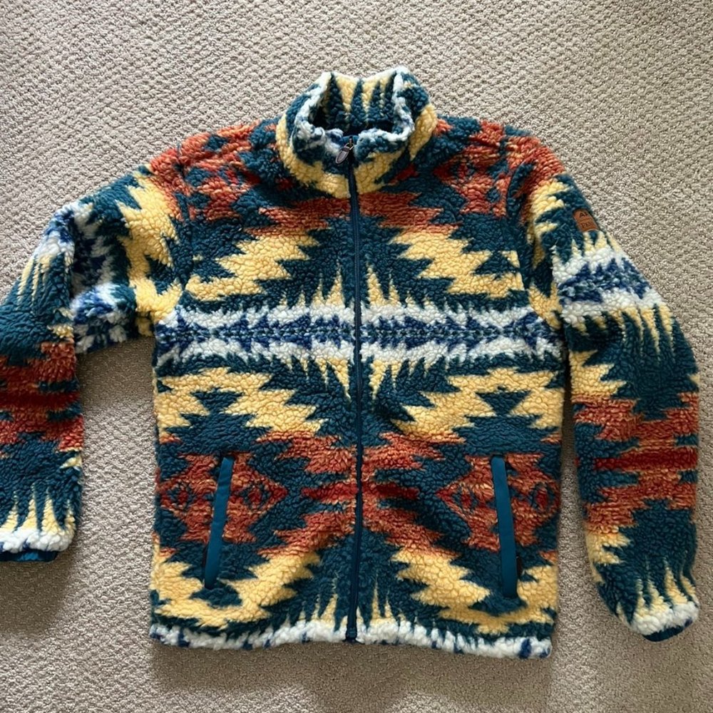 Ariat® Men's Pendleton Fleece Jacket Night Dance 10036947